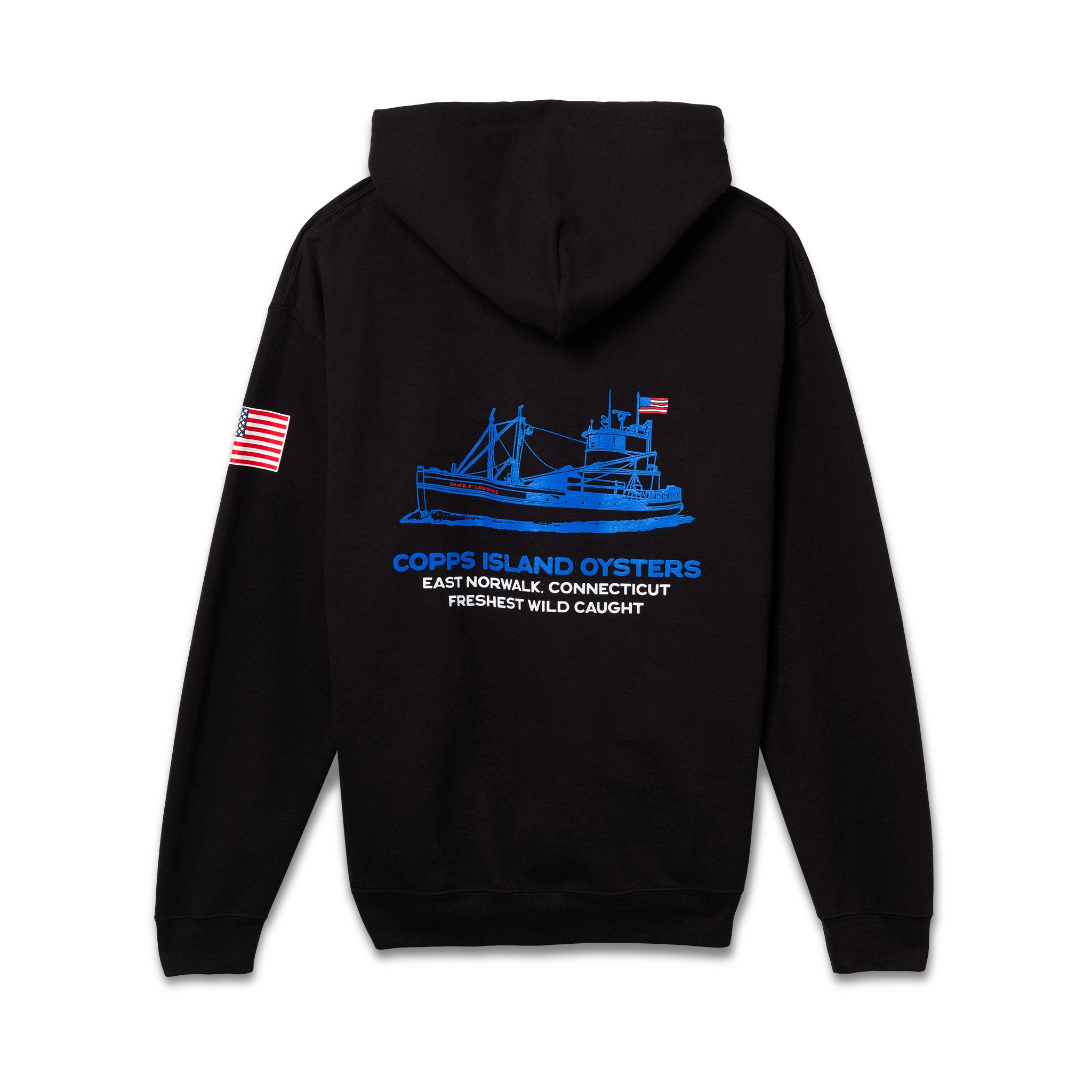 Copps Island Flag Hoodie